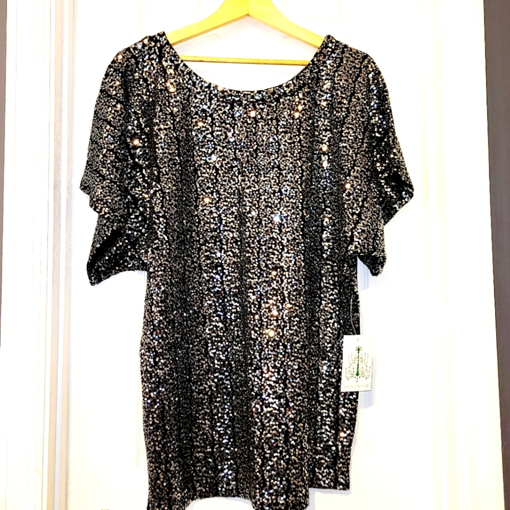 Envy Couture sequin top